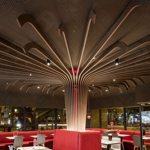 樹(shù)形包柱鋁方通